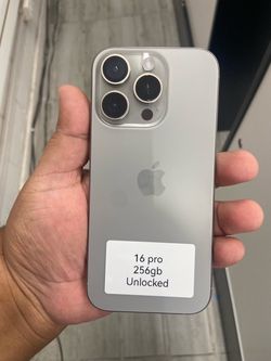 Grey iPhone 16 pro Cash or $50 down