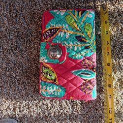 Vera Bradley Hot Pink FloralRfdi Wallet