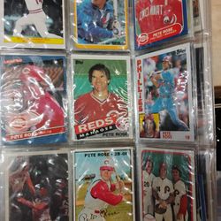 Pete Rose's Baseball Cards And More
