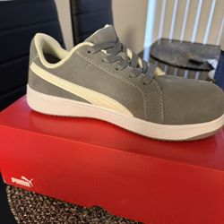 Puma Steeltoe Work Tennis Shoes.