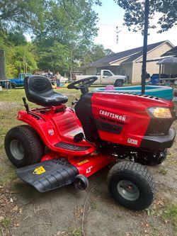 Nice craftsman t130-motor just serviced tuneup-42 cut deck new blades-runs great 👍 $950