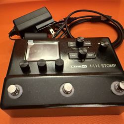 Line 6 HX Stomp – Like New (Screen Film On) + Power Supply