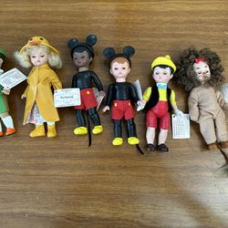 McDonalds Vintage 6  Dolls.