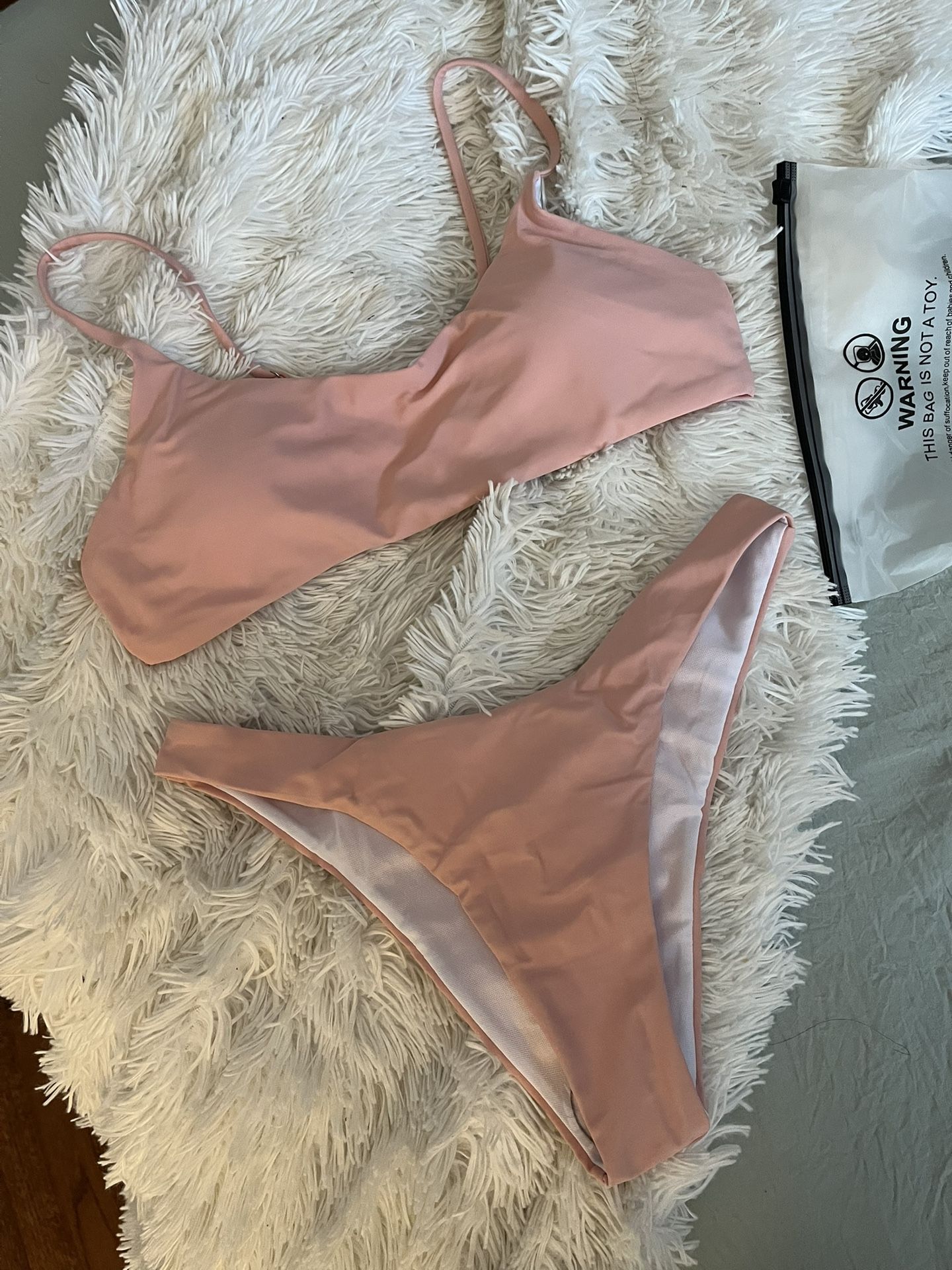 Pink Bikini Bathing Suit