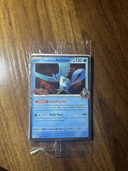 Team Rocket's Articuno 051/182 Pokemon Destined Rivals Stamped Promo (Best Buy)