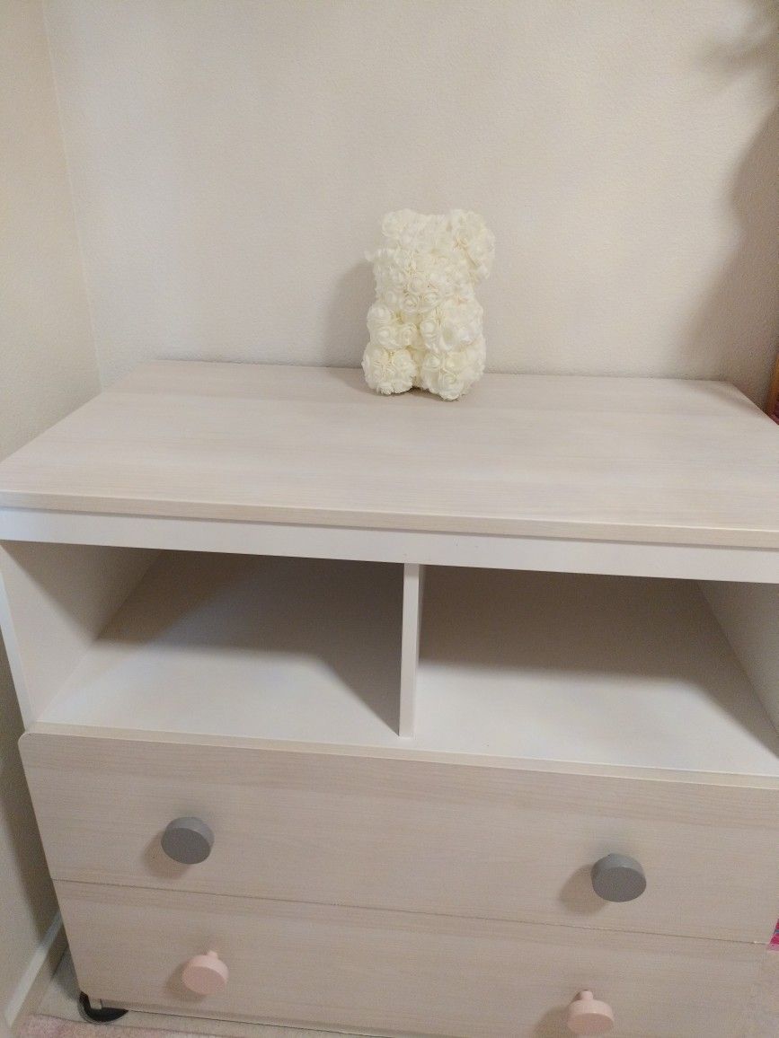 Kids Room Dresser Changing Table Boy Girl