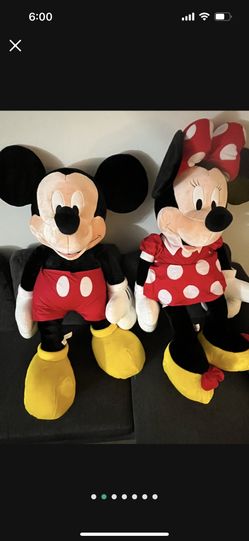 DISNEY JUMBO SIZE MICKEY N MINNIE