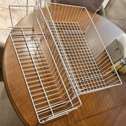 Shelf Racks/Set of 2 /Hanging Basket/Great Condition