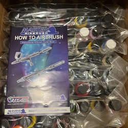 Createx 66 Wicked Colors 2oz Complete Colors Airbrush Paint Set