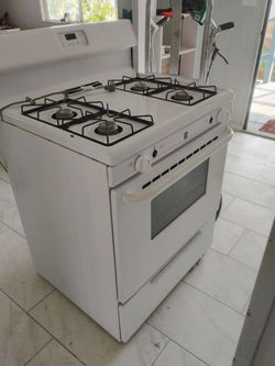Gas stove $40 working as/is