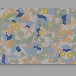 Rectangle Floral Accent Rug