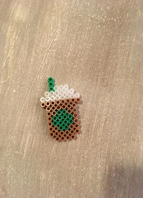 Perler Bead Starbucks Cup