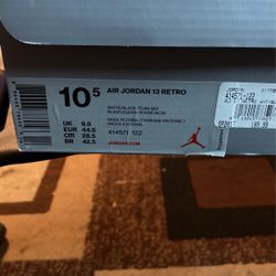 Jordan 13 Size 10.5