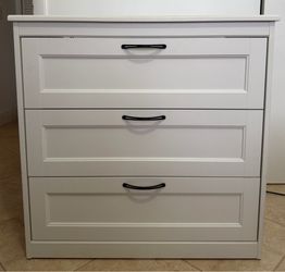 IKEA SONGESAND 3-Drawer Dresser – White