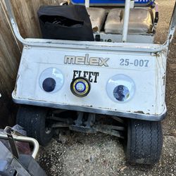 Melex Golf Cart Runs Great Ugly Though 