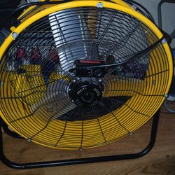 A Brang New Fan And A Exercise Bike