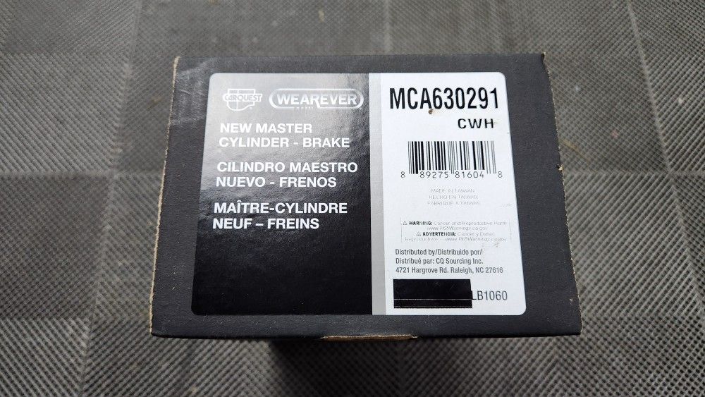 Honda Pilot/Ridgeline - Acura MDX Brake Master Cylinder (New)