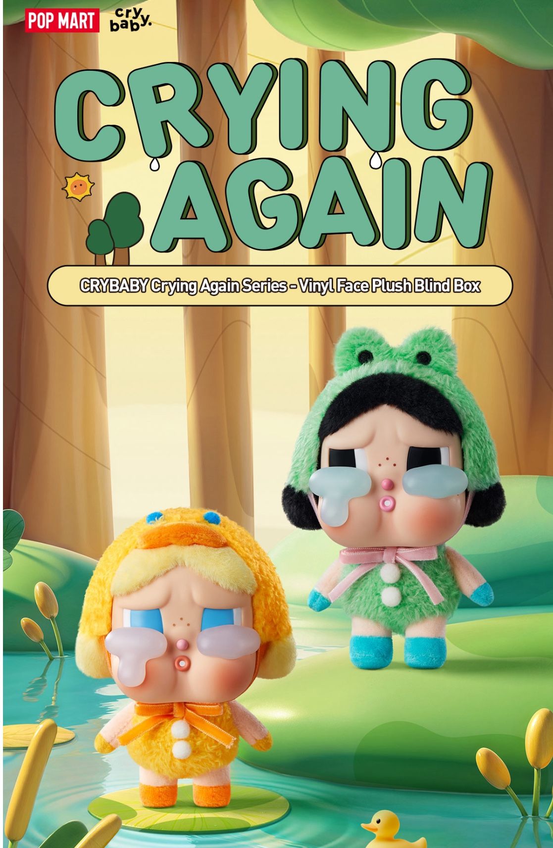 CRYBABY Crying Again Series - Complete Set
