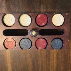 Vintage Clay Poker Chips