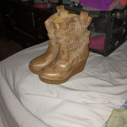 Bed Stu Wedge Boots