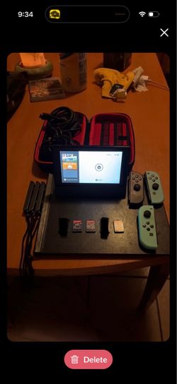 Nintendo Switch V2 Bundle + 3 Games + 3 Joy-Cons – $350 OBO