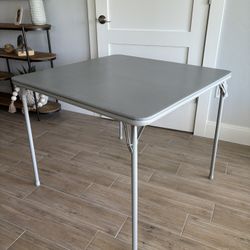 Card Table (Folding Legs) 34” Square Shape 