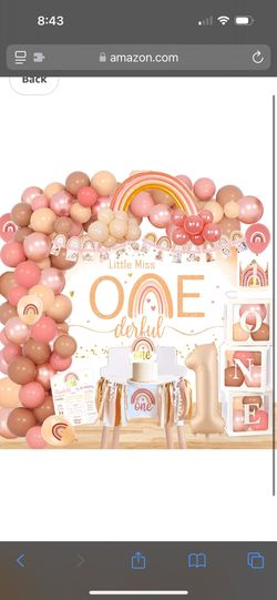 1st Birthday Girl ONE-derful