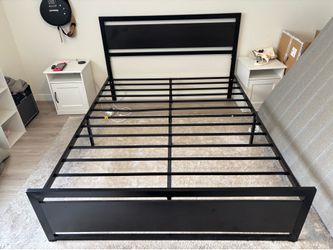 Free mattress and bedframe