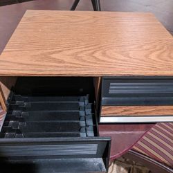 VCR VHS Tape Storage cabinet 