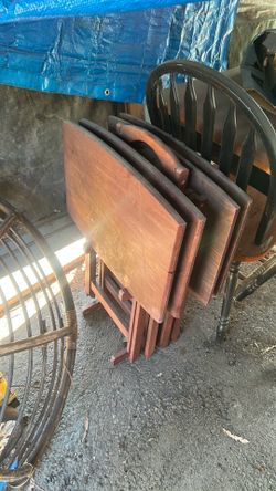 Old school TV trays