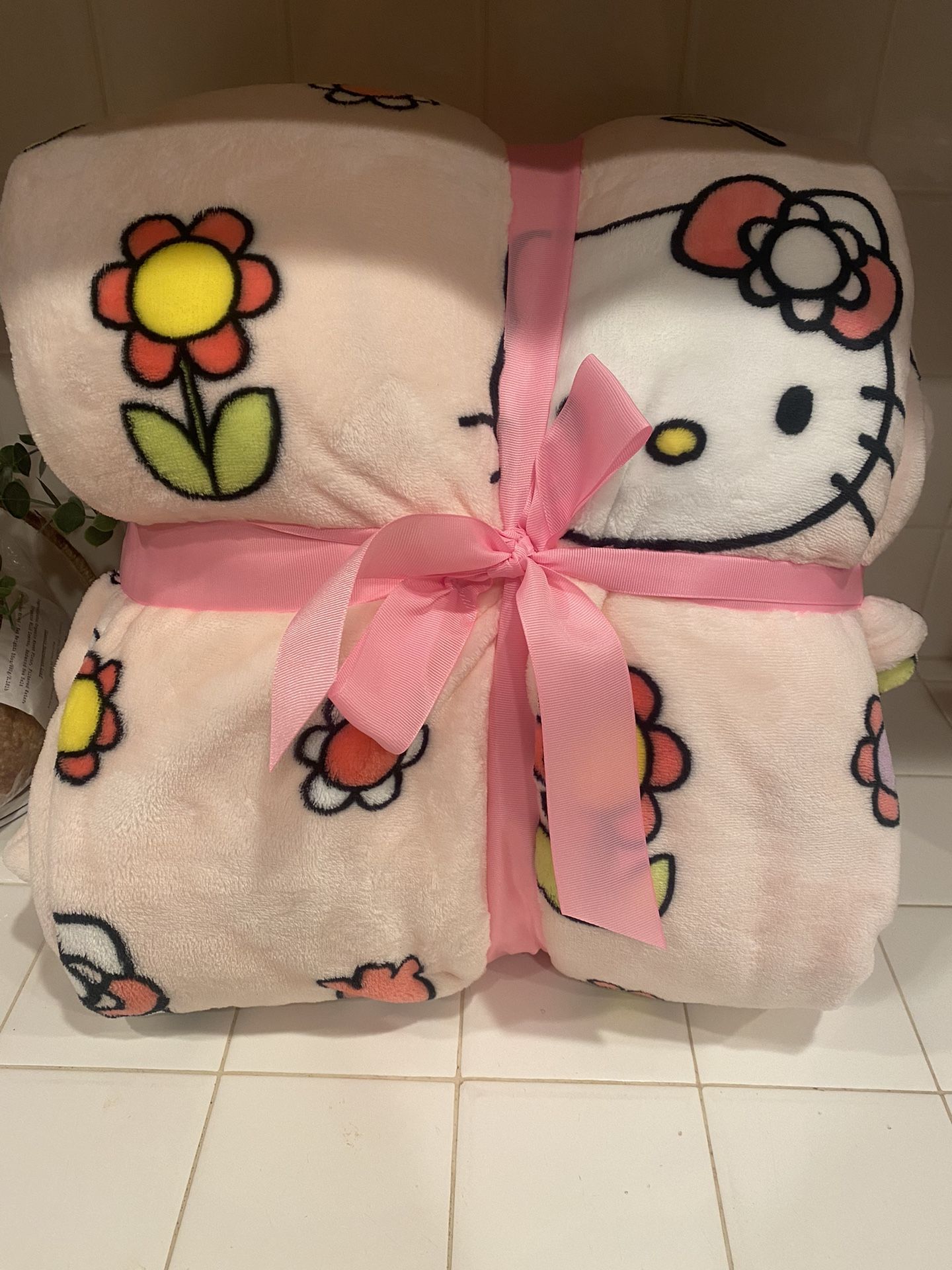 Hello Kitty Blanket  Queen Size 