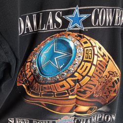 Vintage 1993 Dallas Cowboys Tshirt Size Large 