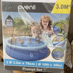 Brand New 10ft Easy Set Up Swimming Pool
