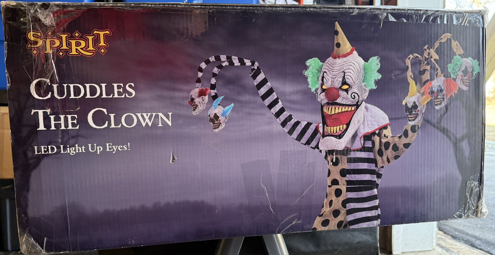 Cuddles The Clown Halloween Animatronics
