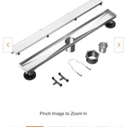 24” Linear Shower Drain Neodrain Brand New