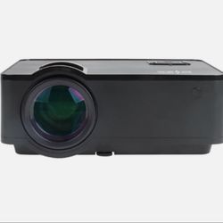 Laser projector with golf simulator ready comes with  8 foot projector screen