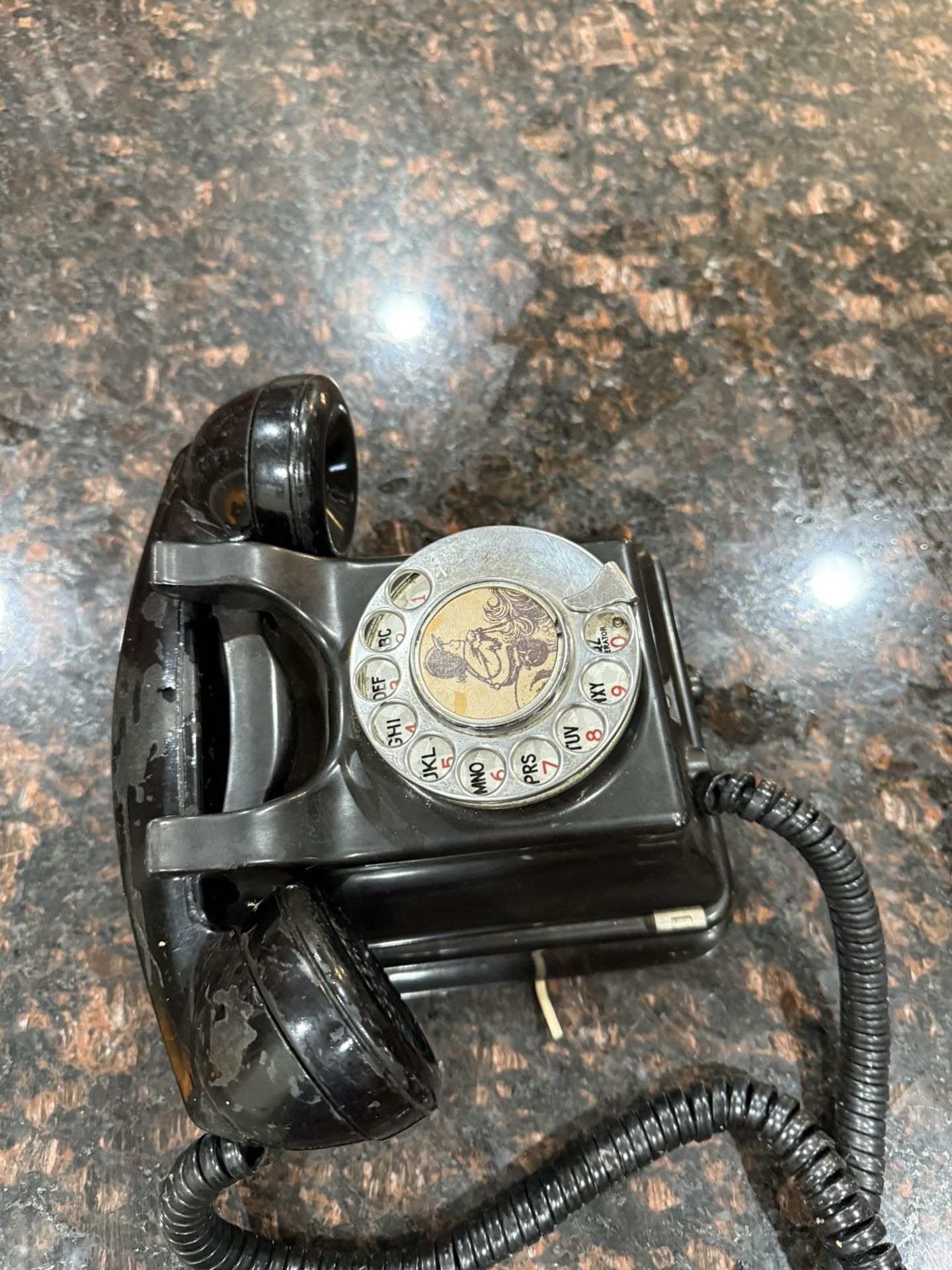 Vintage Black Phone