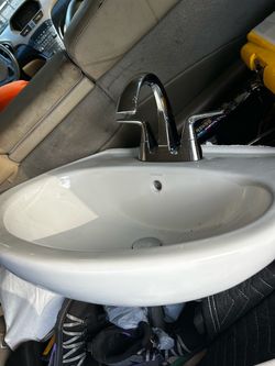 Pendant style sink