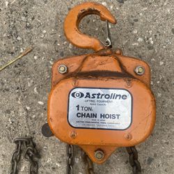 Astroline 1 Ton Chain Hoist