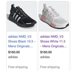 Adidas 9 1/2 Mens Size