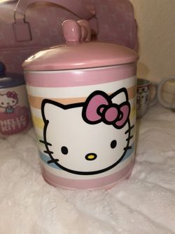 Hello Kitty Jar With Lid