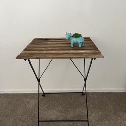 Beautiful Wood & Iron Table 