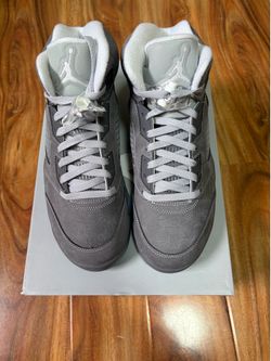 Jordan 5 Wolf Grey size available 8.5 and 13
