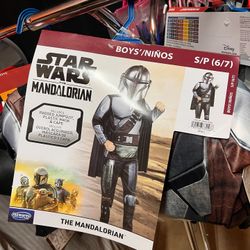 Kids Halloween Costume Star Wars Mandalorian 