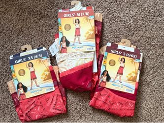 Moana 2 Child’s Costumes  $15 each