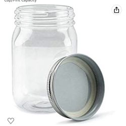 CANCJ Glass Jars with Bamboo Lids,12 Pack Spice Jars with Bamboo Lids,Glass  Storage Jars,Glass Canisters Wood Airtight Lids with Labels,Clear Glass