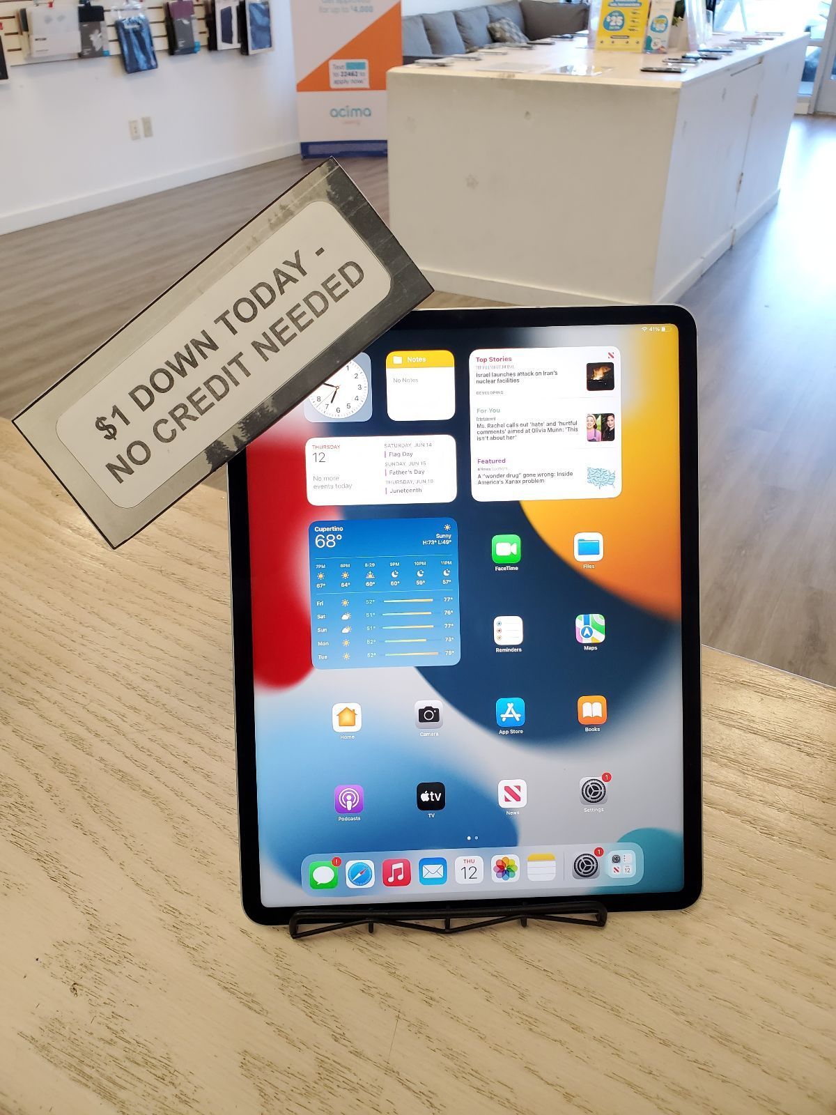 🚨 Massive iPad Deal – Apple iPad Pro 12.9 inch 5th Gen Tablet! $1 to Grab It Today with Warranty