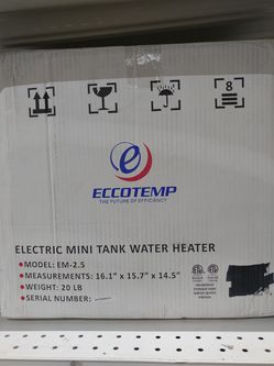 Brand new electric tank water heater