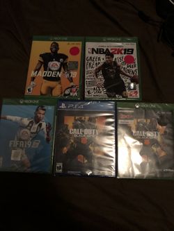 Brand new Xbox one games / PS4 game