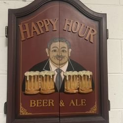 vintage dartboard 